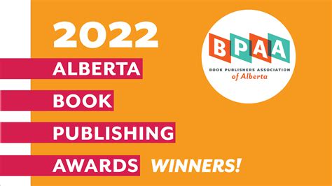 2022 Alberta Book Publishing Awards Winners - Read Alberta