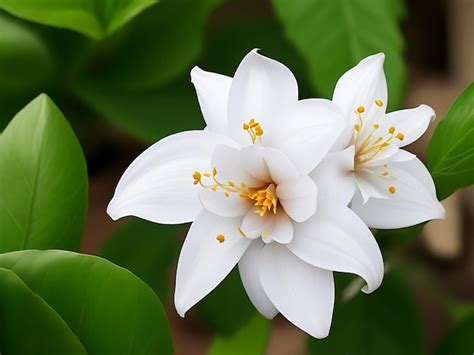 Premium AI Image | Pakistan and Syria Flower Jasmine Awesome Still ...