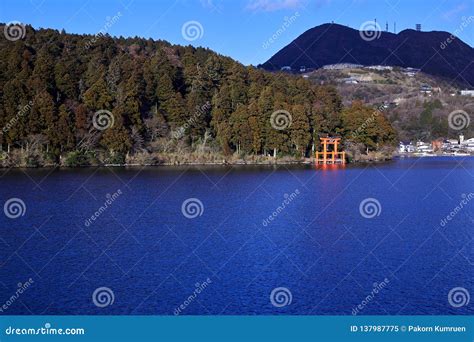 Mount Fuji with Lake Ashi from Hakone Stock Image - Image of ashi, japan: 137987775