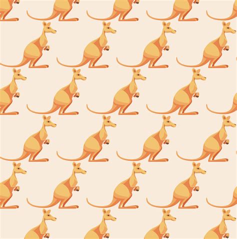 Download Kangaroos, Kangaroo Pattern, Background. Royalty-Free Vector Graphic - Pixabay