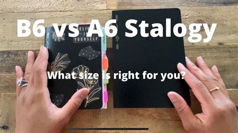 B6 vs A6 Stalogy || What size is right for you? - YouTube