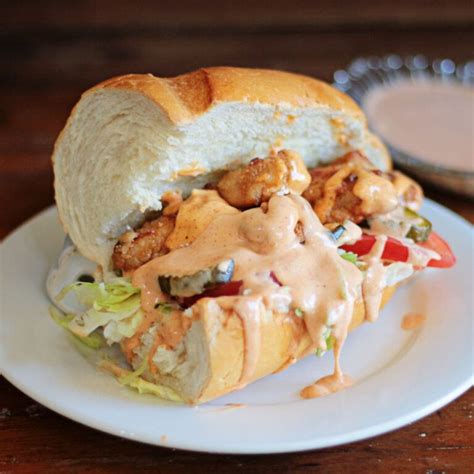 Fried Chicken Po'Boy Recipe with Homemade Remoulade - Restless Chipotle