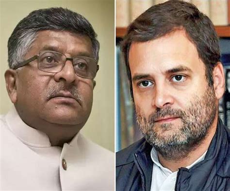 Ravi Shankar Prasad reminds Sonia, Rahul Gandhi of their 'hate speeches ...