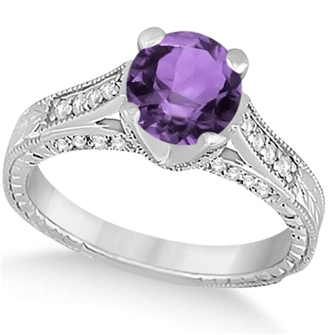 The 22 Best Ideas for Diamond Amethyst Engagement Rings – Home, Family, Style and Art Ideas