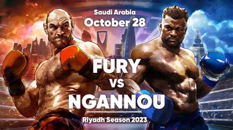 Tyson Fury vs Francis Ngannou Official Fight Poster Trolled by Boxing ...