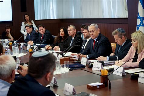 Israeli Cabinet meeting agenda changed following US pressure - JNS.org