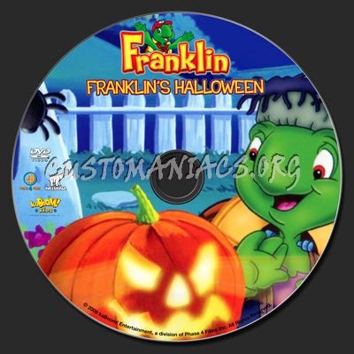 Franklin the Turtle Franklin's Halloween dvd label - DVD Covers ...