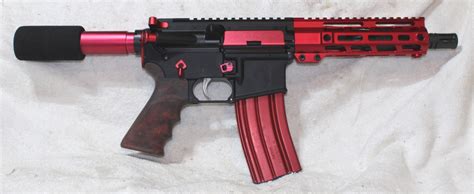 ARMSLIST - For Sale: The "Victor" Anderson Red AR-15 Pistol, 7.5" Barrel, Caliber 223/5.56 ...