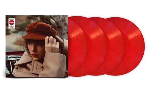 Taylor Swift Red (Taylor's Version) Target Exclusive 4XLP Vinyl Red FW21 US | lupon.gov.ph