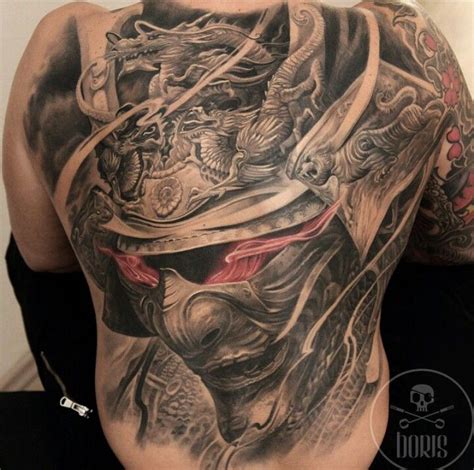 Kabuto Upper Back Tattoos, Cool Back Tattoos, Back Tattoos For Guys ...