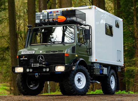 A Fully-Equipped Mercedes-Benz Unimog Expedition Camper