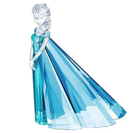 Swarovski Color Crystal Disney Figurine ELSA Limited Edition 2016 #5135878 | Swarovski crystal ...