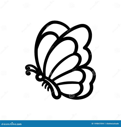 Butterfly Cartoon Black White Stock Illustrations – 7,265 Butterfly Cartoon Black White Stock ...