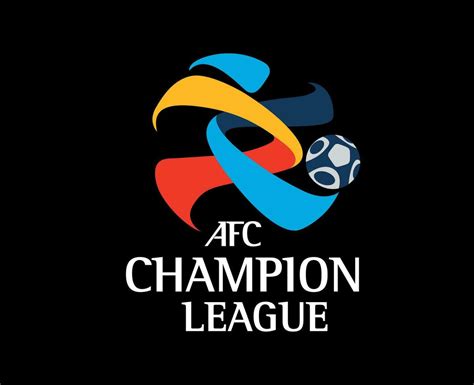 Afc Champions League Logo With Name Symbol Football Asian Abstract ...