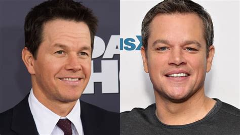 What Mark Wahlberg Says When He's Mistaken for Matt Damon