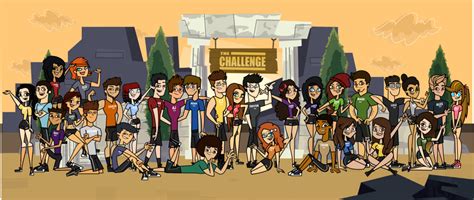 dA: The Challenge | Challenges, Total drama island, Cartoon art styles