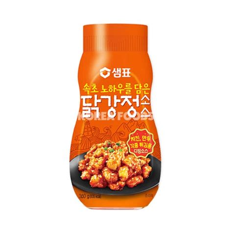 Sempio Dakgangjeong Sauce, Sweet & Spicy Sauce for Korean Fried Chicken 360g | Korea Foods