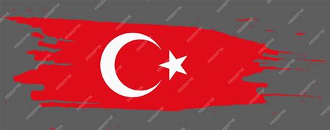 Premium Vector | Turkey flag vector 12