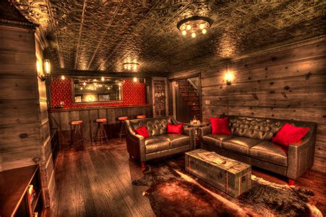 Speakeasy Home Bar - Industrial - Home Bar - San Francisco - by Applied ...