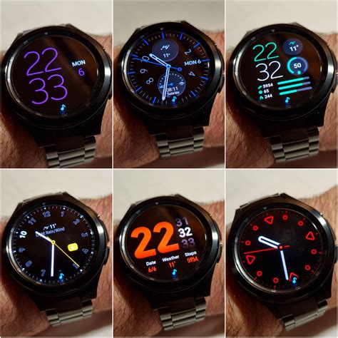 Favourite samsung watch faces on the Galaxy Watch 4 classic 46mm (details in comments) : r ...