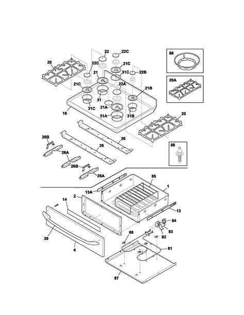 Kenmore Elite Gas Stove Parts