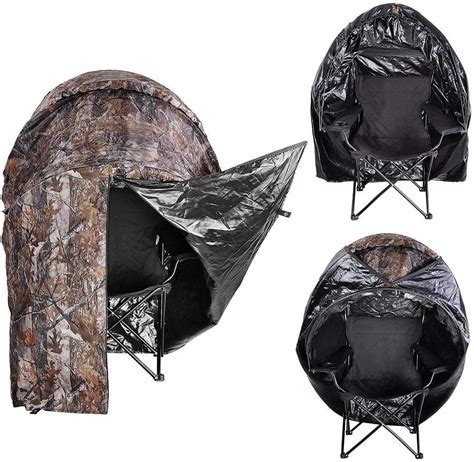 MegaBrand Pop Up Deer Ground Hunting Chair Blind Camouflage: Amazon.ca ...