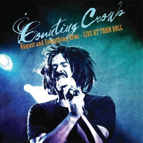 Counting Crows - August And Everything After: Live At Town Hall (2LP ...