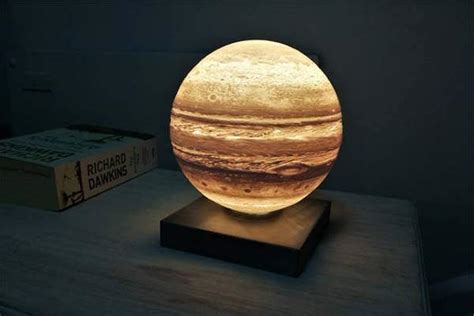 3D Printed Jupiter Planet LED Night Light | Gadgetsin
