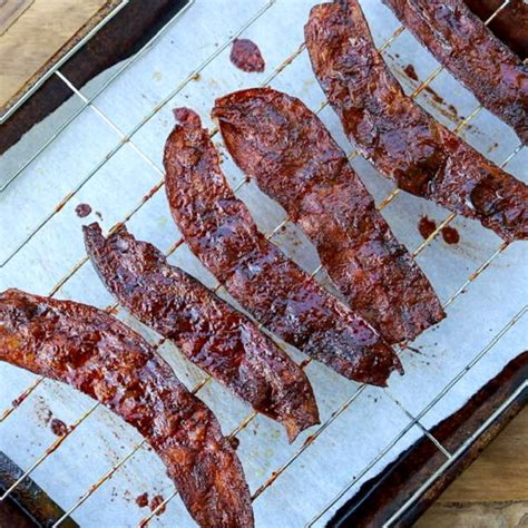 How to Make the Best Vegan Banana Peel Bacon - garden grub