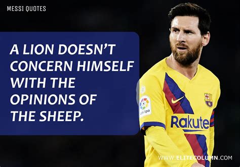 6 Lionel Messi Quotes That Will Inspire You (2023) | EliteColumn