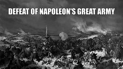 Battle of the Berezina: the defeat of Napoleon's Great Army - YouTube