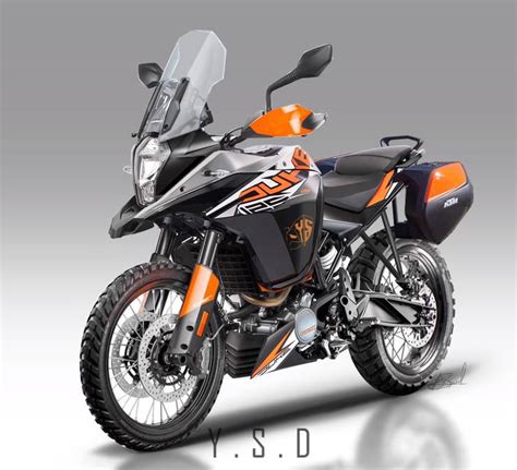 KTM 125 Duke Adventure Off-Road Render | Cartoq