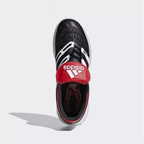 Adidas Predator Accelerator Trainers - Core Black / Ftwr White / Red | Equipment | Football ...