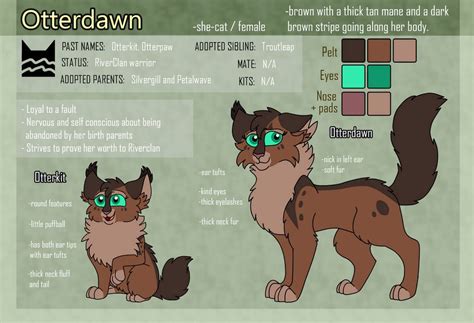 Otterdawn Reference Sheet Commission by theDawnmist on DeviantArt ...