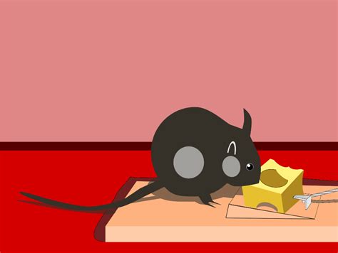 Download #FF00FF Cheese Trap With A Mouse SVG | FreePNGImg