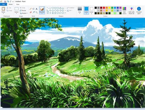 Họa sỹ vẽ tranh bằng Paint đỉnh như Photoshop, ai ngờ dân mạng thi nhau "khoe hàng" xịn không kém