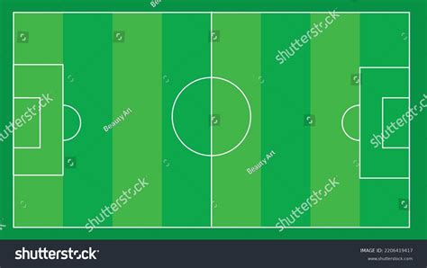 Football Field Background Design Vector Illustration Stock Vector ...