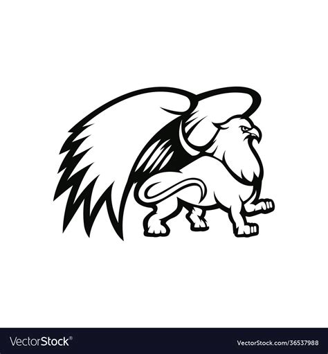 Griffin logo Royalty Free Vector Image - VectorStock