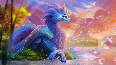 Sisu From Raya And The Last Dragon Fanart 4k Wallpaper,HD Movies ...