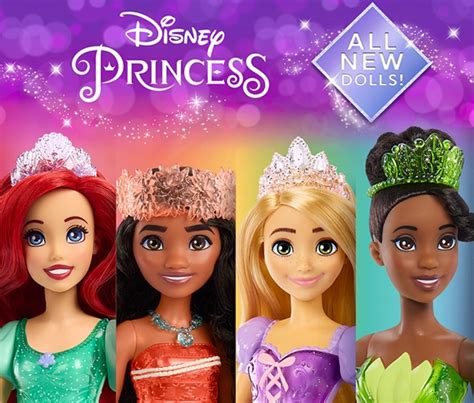 Mattel Unveils Re-Imagined Disney Princess and Disney Frozen Dolls