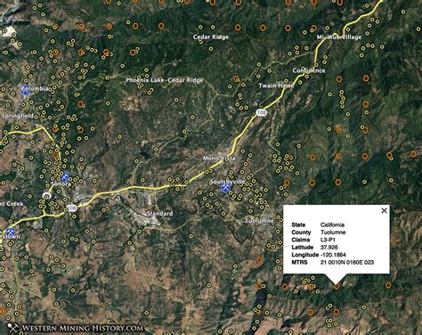 Tuolumne County, California Mines – Western Mining History