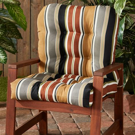 Brick Stripe Outdoor Chair Cushion - Walmart.com - Walmart.com