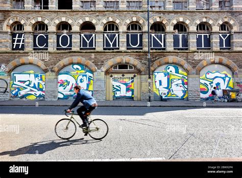 Street Art in Bristol, England UK Stock Photo - Alamy