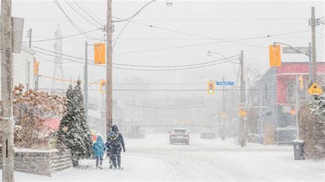 Ontario's Weather Forecast Predicts A Quick Start To Winter & Colder Than Normal Temps This Week ...