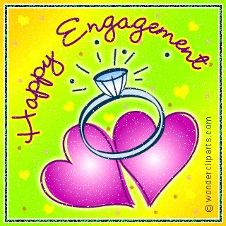 animated gif happy engagement gif - Clip Art Library