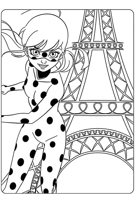 AMORE: 11+ Ladybug Para Colorear Background