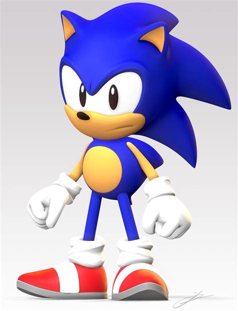 3D sonic hedgehog model - TurboSquid 1617242