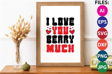 I Love You Beary Much Graphic by Al Bari · Creative Fabrica