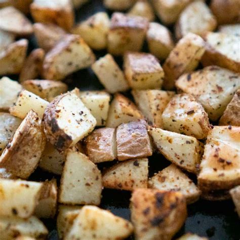 Roasted Russet Potatoes - The Happier Homemaker