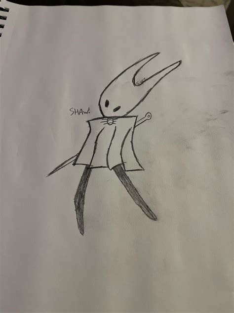 Hornet drawing. : r/HollowKnightArt